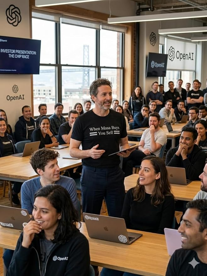 When Masa Buys, You Sell Tri-Blend Tee Black