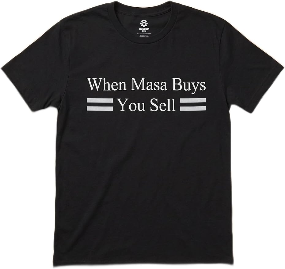 When Masa Buys, You Sell Tri-Blend Tee Black