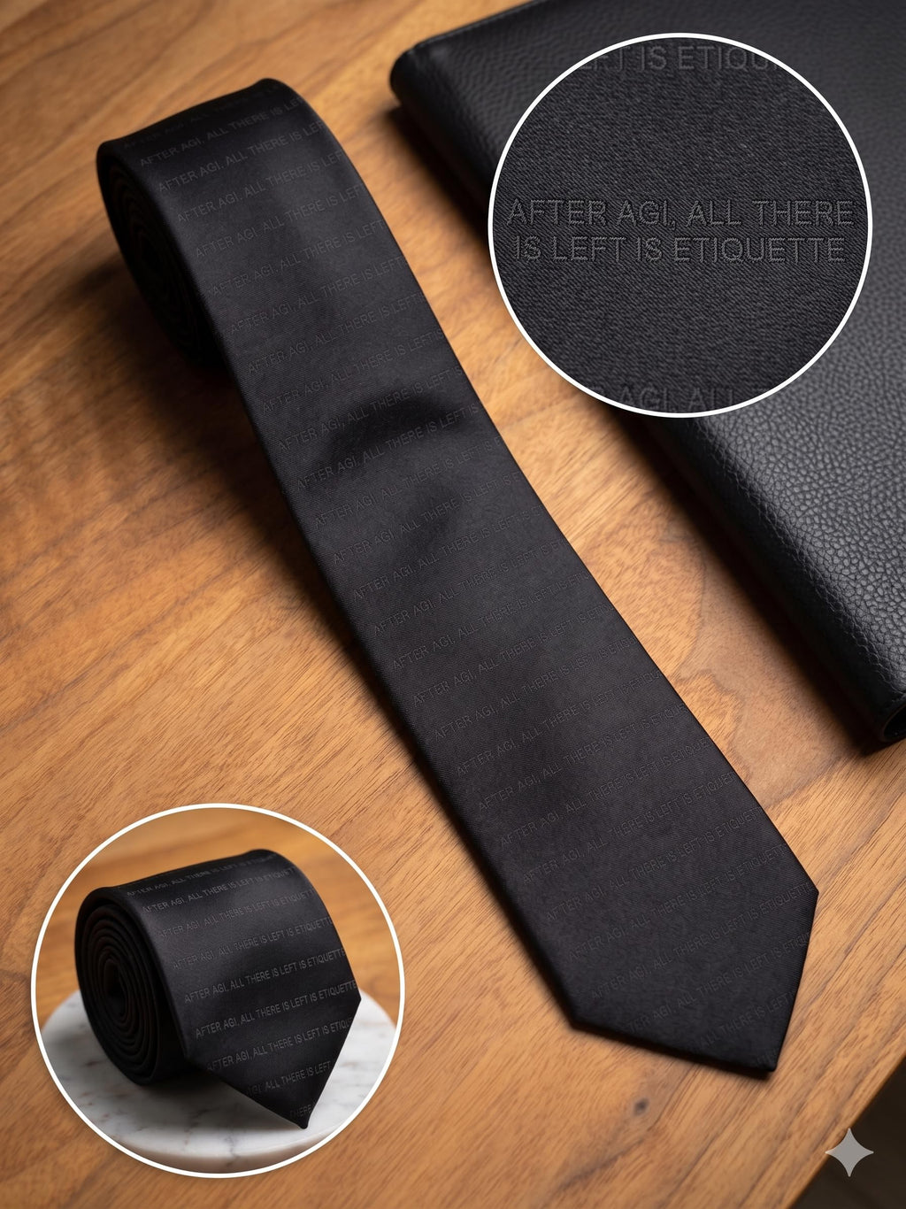 All There Is Left Is Etiquette Tie