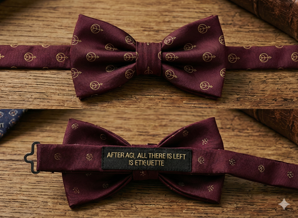 All There Is Left Is Etiquette Bowtie