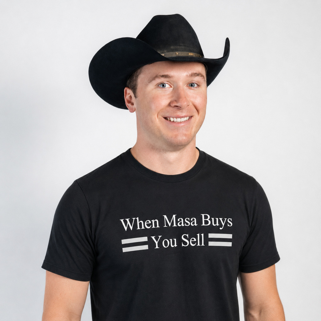When Masa Buys, You Sell Tri-Blend Tee Black
