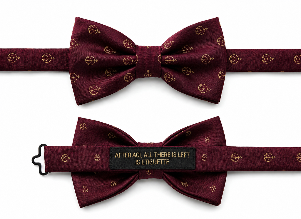 All There Is Left Is Etiquette Bowtie